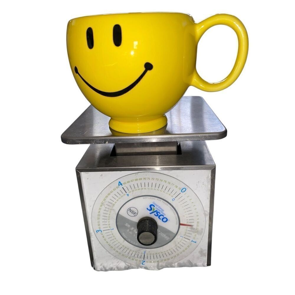 Smiley Face Mug Planter Soup Cup Ice Cream Bowl Dishes Home Decor Desk - Picture 9 of 9